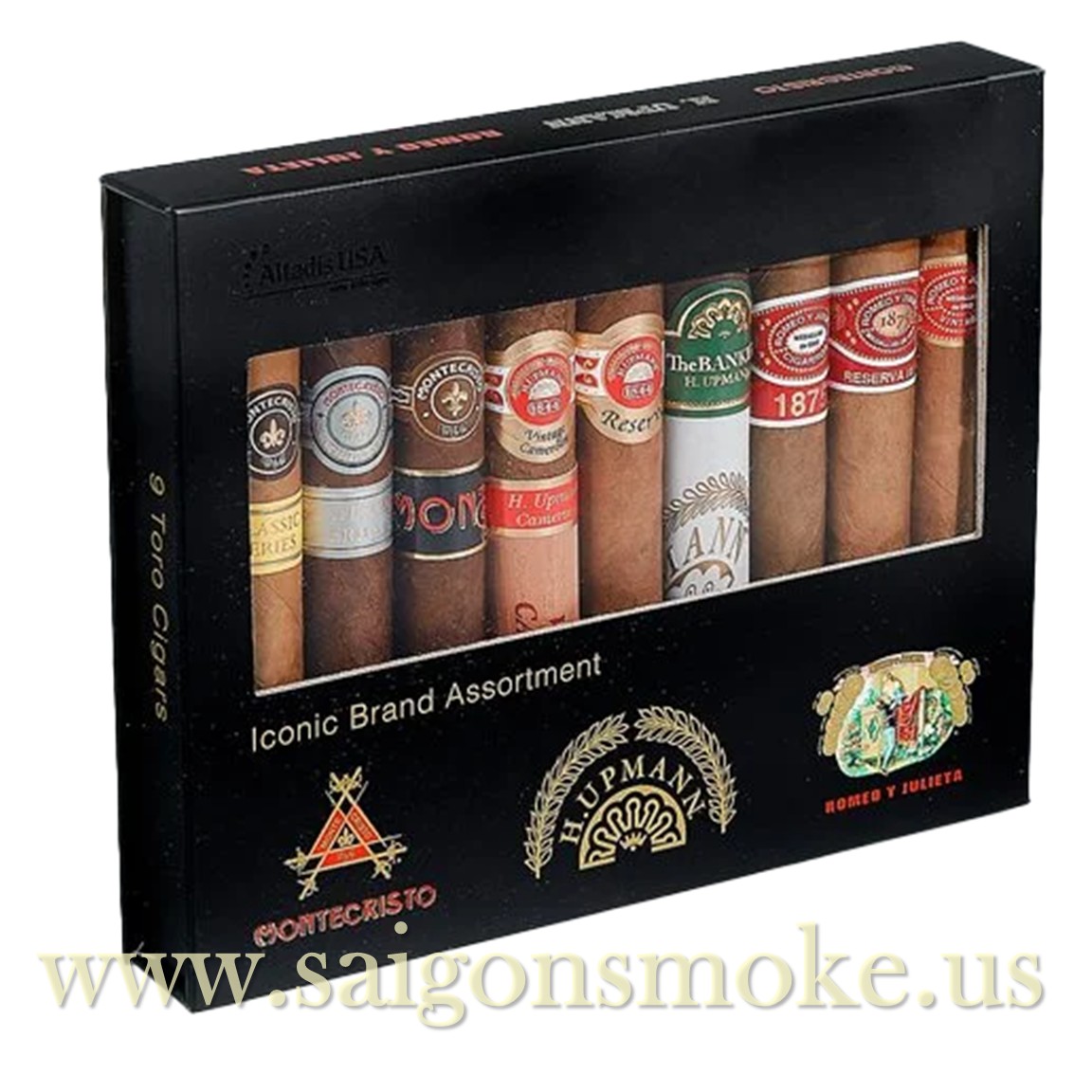 Altadis Monte Romeo H. Upmann Toro Sampler (Hộp 9) - Ảnh 3