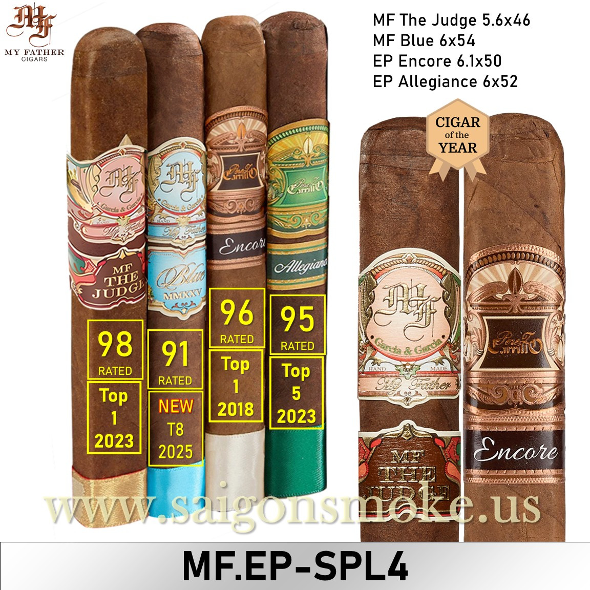 My Father vs E.P. Carrillo Combating Sampler (Gói 4)