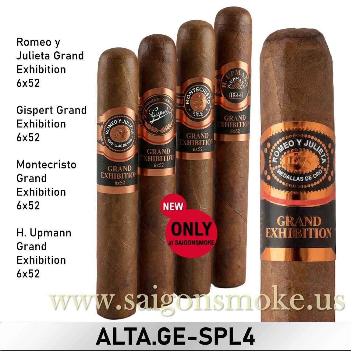 Altadis Grand Exhibition Prime Tasting Sampler Four (Gói 4)