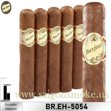 Brick House Natural Ecuador Habano Robusto 5x54 (Gói 5)