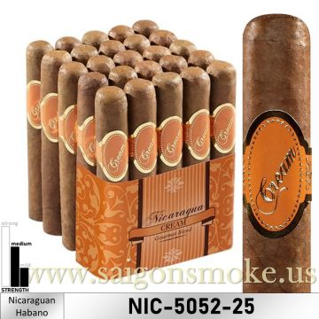 CREAM Nicaraguan Robusto 5×52 (Bó 25)