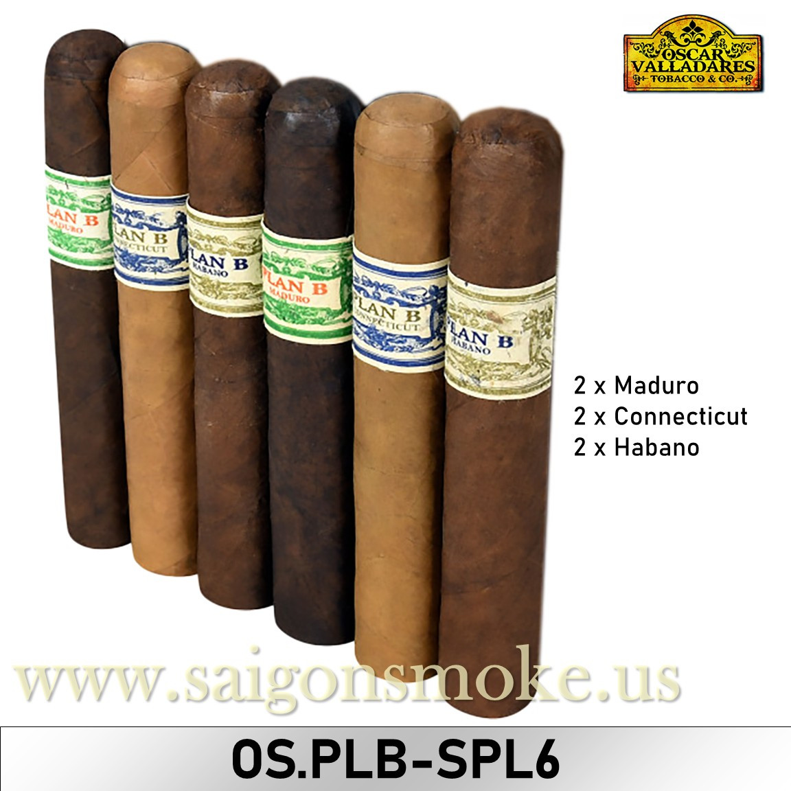 Oscar Plan B Tasting Toro 6x52 Sampler (Gói 6)