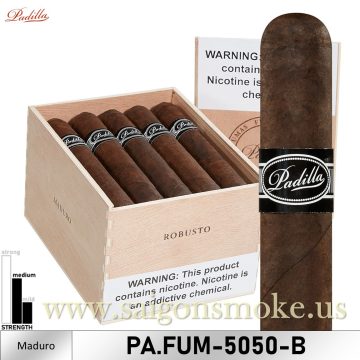 Padilla Fumas Maduro Robusto 5×50 (Hộp 20)
