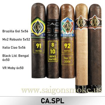 CAO Super Sampler Robusto + Toro (Gói 5)