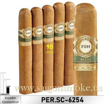 Perla del Mar Shade Ecuador Connecticut Toro 6.2×54 (Gói 5)