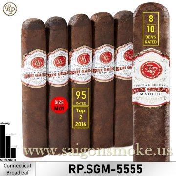 Rocky Patel Sun Grown Fifty Five Extra Robusto 5.5x55 (Gói 5) - new size