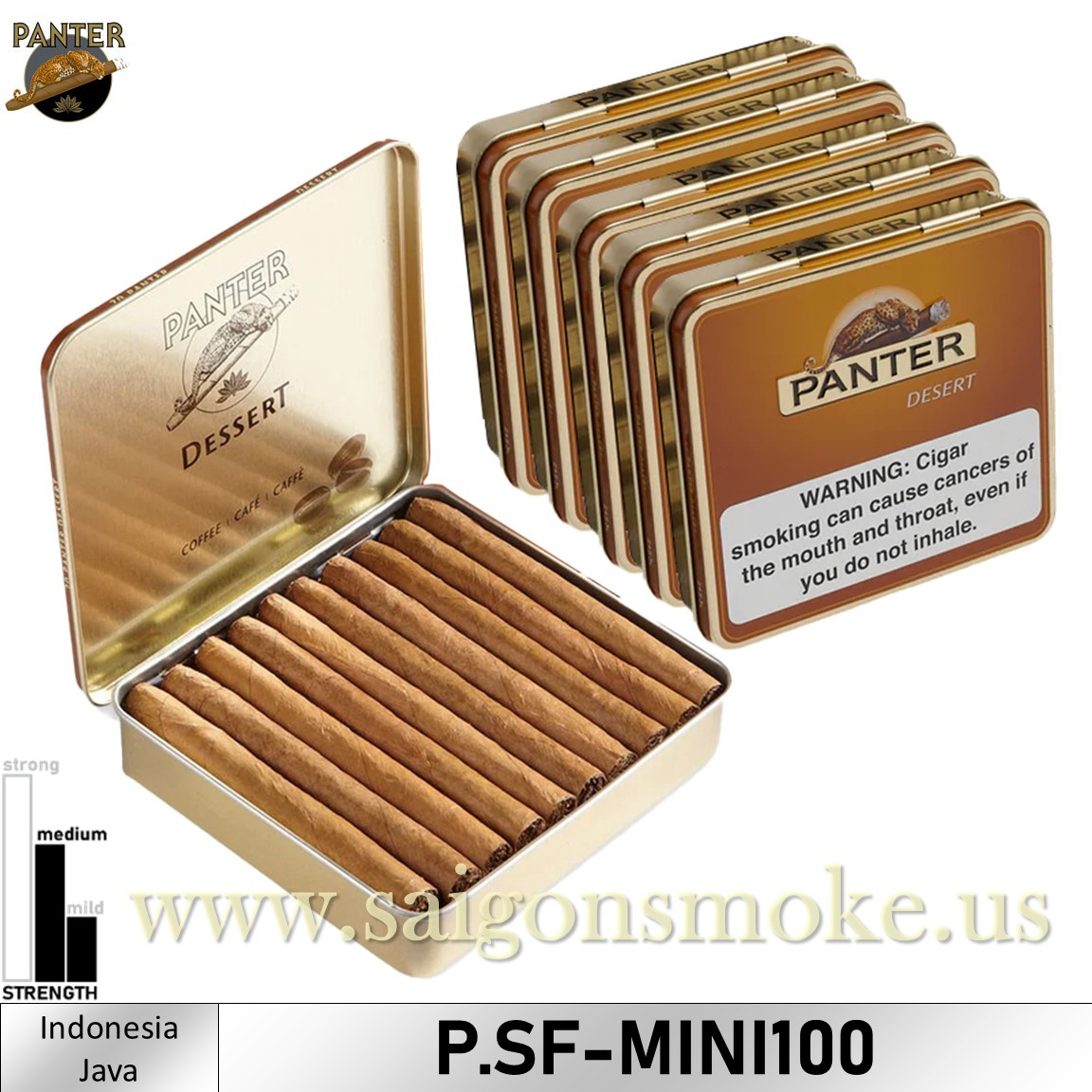 Panter Sprint Full Indonesia Cigarillos 3x21 (5 x Hộp 20 - 100 Điếu) 1 Panter Sprint Full Indonesia Cigarillos 3x21 (5 x Hộp 20 - 100 Điếu)
